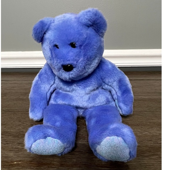 Vintage 1999 Ty Beanie Buddies Clubby the Teddy Bear Plush - Picture 1 of 6